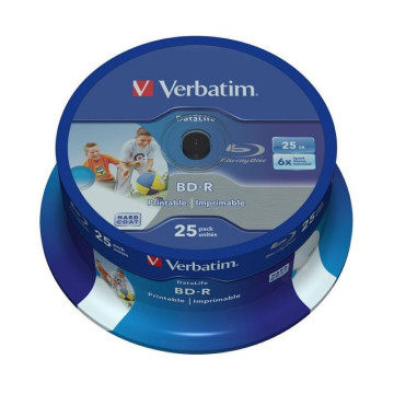 DVD BD-R BLU-RAY 25 GB (BOBINA 10u.) PRINTABLE
