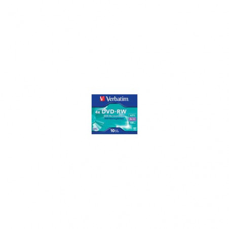 DVD -RW REGRABABLE 4,7GB 120 MIN. (BOBINA 10)