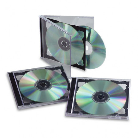 CAIXA BUIDA CD'S (CAP. 2 CD'S)