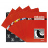 PAPER CARBO COLOR VERMELL (100u.)