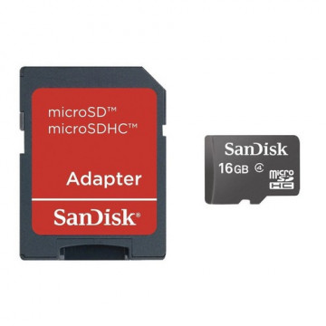 Tarjeta memoria micro secure digital 16 GB. SANDIS