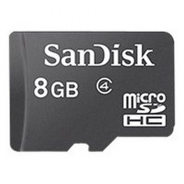 Tarjeta memoria secure digital 8 GB SANDISK