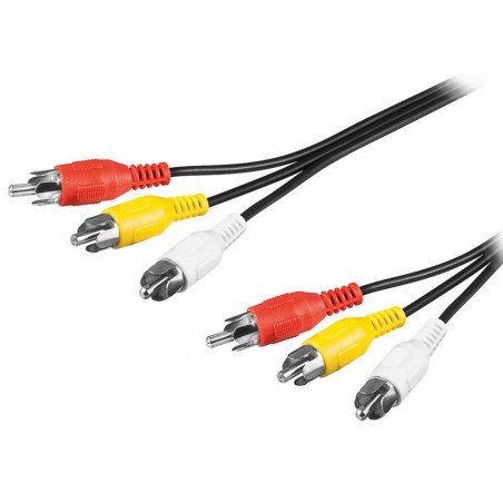 CABLE AUDIO VIDEO RCA (M) / AUDIO VIDEO RCA (M)