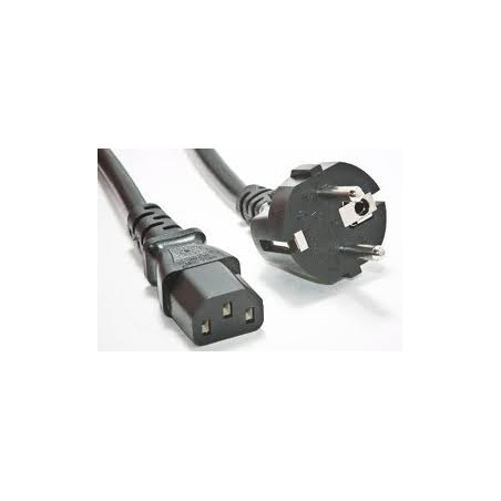 CABLE CORRENT SHUCKO (M) / C14 (M) PC,ETC. 1,5m