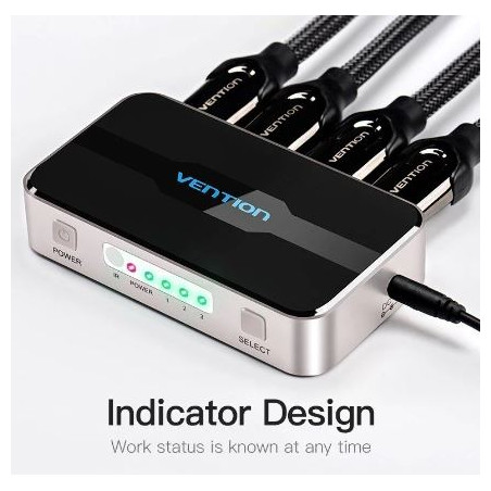 CABLE HDMI (M) / 2 HDMI (F) HUB/ADAPTADOR
