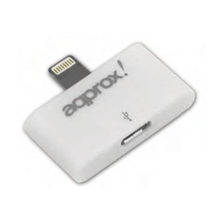 CABLE LIGHTNING (M) IPHONE5 / MICRO USB (F) ADAPTA