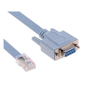 CABLE RJ45 (M) / 232SERIE (F) RED 1.8m