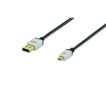 CABLE USB (M) / MICRO USB (M) 1,8m (Iphone/BB)