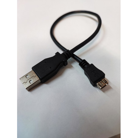 CABLE USB (M) / MINI USB (F) 0,3m (ALLARGO)