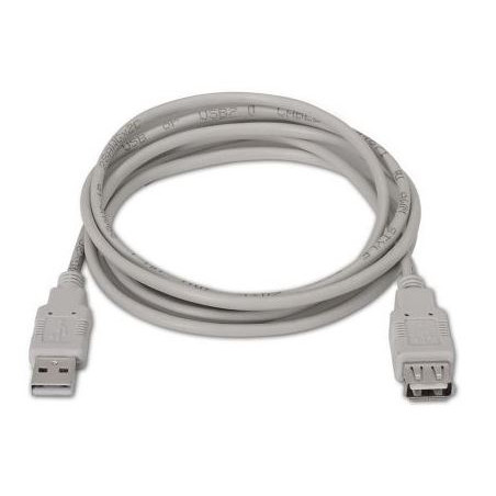 CABLE USB (M) / USB (F) (ALLARGO) 1.8m