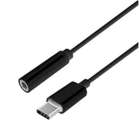CABLE USB TIPO C (M) / 3.5 AUDIO JACK (F)