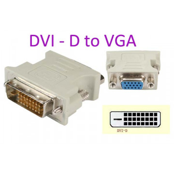 CABLE VGA (F) / DVI (M) ADAPTADOR