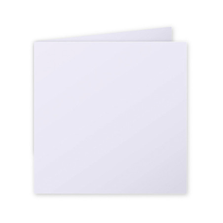 CARTOLINA DOBLE 160x160 210gr BLANC (25u.)