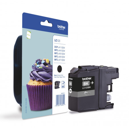 CARTUTX BROTHER (LC123BK) NEGRE