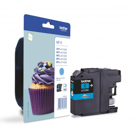 CARTUTX BROTHER (LC123C) CYAN