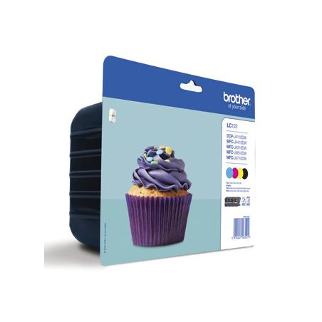 CARTUTX BROTHER (LC123VALBP) PACK