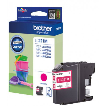 CARTUTX BROTHER (LC221M) MAGENTA