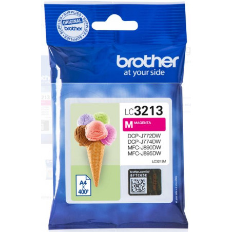 CARTUTX BROTHER (LC3213M) MAGENTA 400f