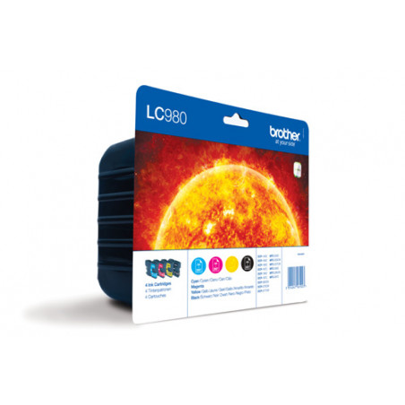 CARTUTX BROTHER (LC980VALB) PACK