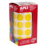 ETIQUETES APLI GOMETS ROTLLO 20mm ø GROC (1.770u) APL04859