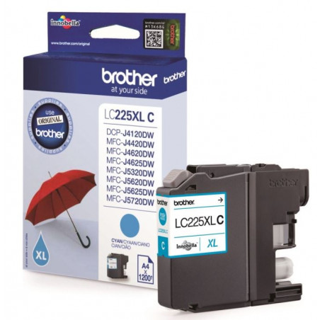 CARTUTX BROTHER LC225XLC CIAN