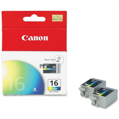 CARTUTX CANON (BCI16CL)(9818A) COLOR (2u.)