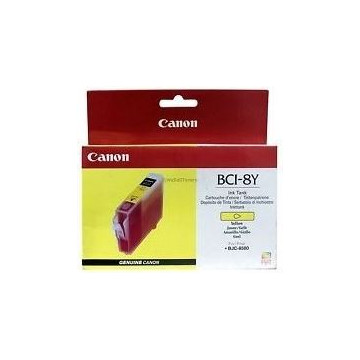 CARTUTX CANON (BCI8Y)(0981A) BJC8500 YELLOW