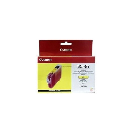 CARTUTX CANON (BCI8Y)(0981A) BJC8500 YELLOW