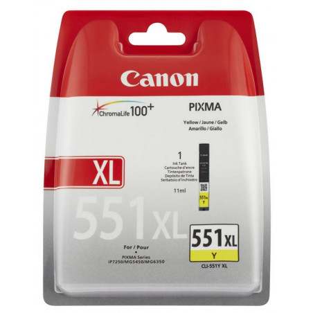 CARTUTX CANON (CLI551YXL)(6446B) GROC