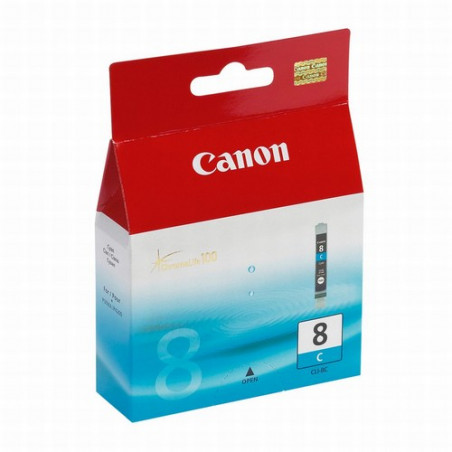 CARTUTX CANON (CLI8C)(0621B) CYAN PIXMA IP3300