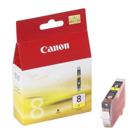 CARTUTX CANON (CLI8Y)(0623B) YELOW PIXMA IP3300