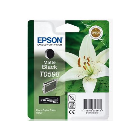 CARTUTX EPSON (T0598) NEGRE MATE