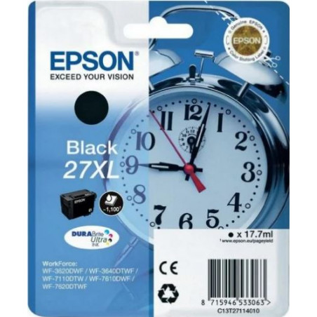 CARTUTX EPSON (T271140)(27XL) NEGRE