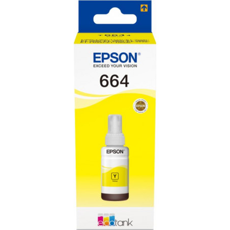 CARTUTX EPSON (T6644)(664) GROC 70ml 6.500f ECOTANK