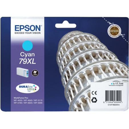 CARTUTX EPSON (T7902)(79XL) CIAN 17ml