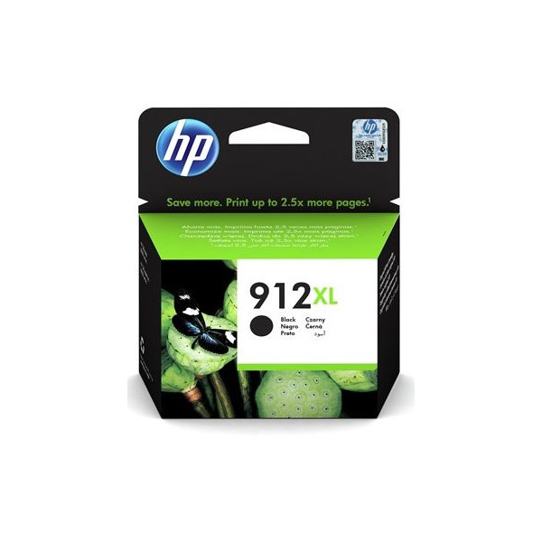 CARTUTX H.P. (3YL84AE) (912XL) NEGRE 21,7ml 825f CARTUTX H.P. (3YL84AE) (912XL) NEGRE 21,7ml 825f
